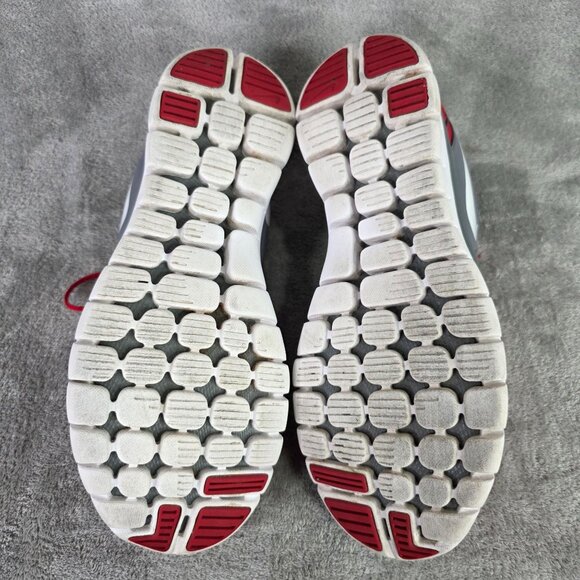 Mens Nike Flex 2012 Red & Gray Running Shoes Lightweight Mesh Size 10 - Picture 9 of 9